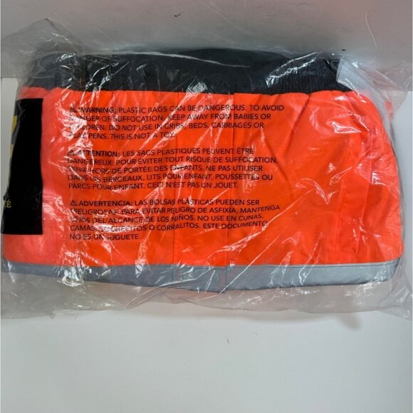 OccuNomix Premium 4-in-1 Bomber Jacket Size S Class 3 Orange Waterproof Reflecti - Picture 3 of 9